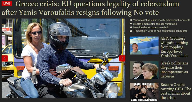 Yanis Varoufakis si sotia sa, Foto: Captura Telegraph