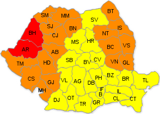 Cod Rosu de canicula pentru judetele Arad si Bihor, Foto: Hotnews