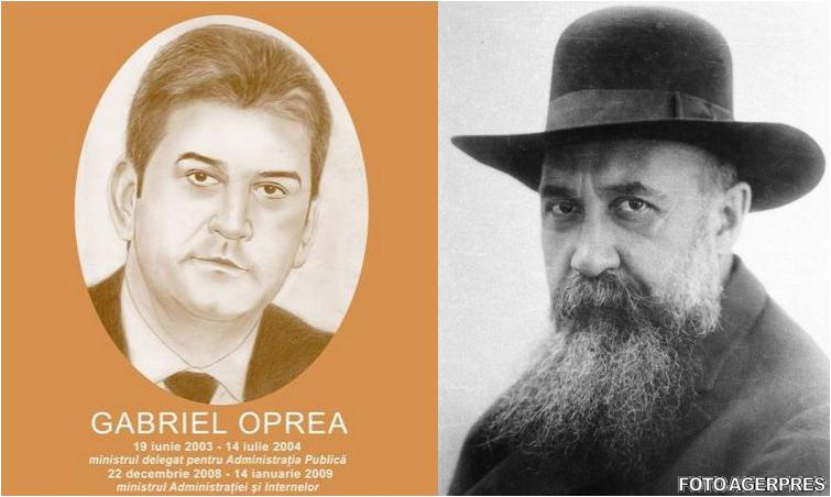 Gabriel Oprea si Nicolae Iorga, Foto: MAI si Agerpres