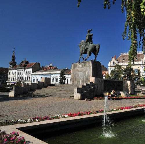 Piata Mihai Viteazul din Cluj Napoca, Foto: Primaria Cluj