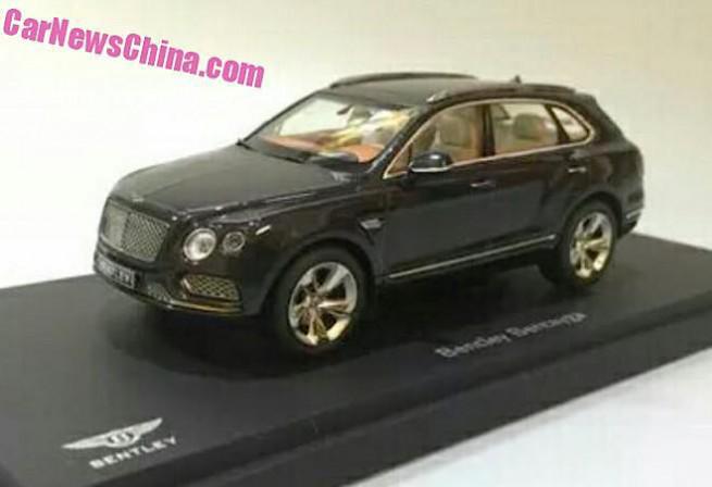 Macheta Bentley Bentayga 1:18, Foto: CarNewsChina.com