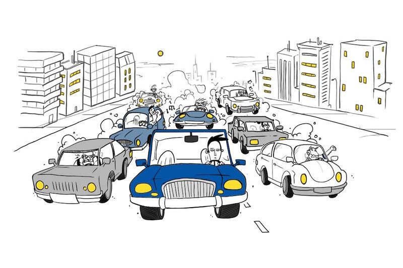 Animatie Trafic, Foto: Goodyear