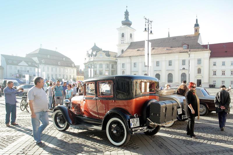 Masini clasice in Sibiu, Foto: Sibiu Rally Romania