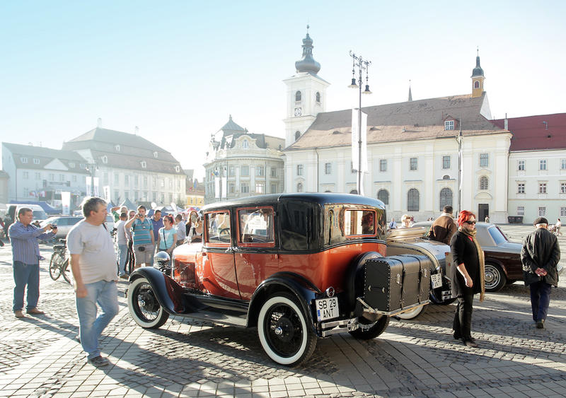 Masini clasice in Sibiu, Foto: Sibiu Rally Romania