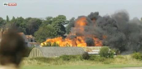 Accident aviatic in sudul Angliei, Foto: Captura YouTube