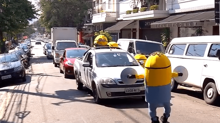 Minionii ataca, Foto: Captura YouTube