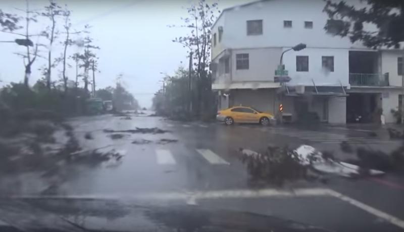 Taifunul Soudelor a lovit Taiwanul, Foto: Captura YouTube