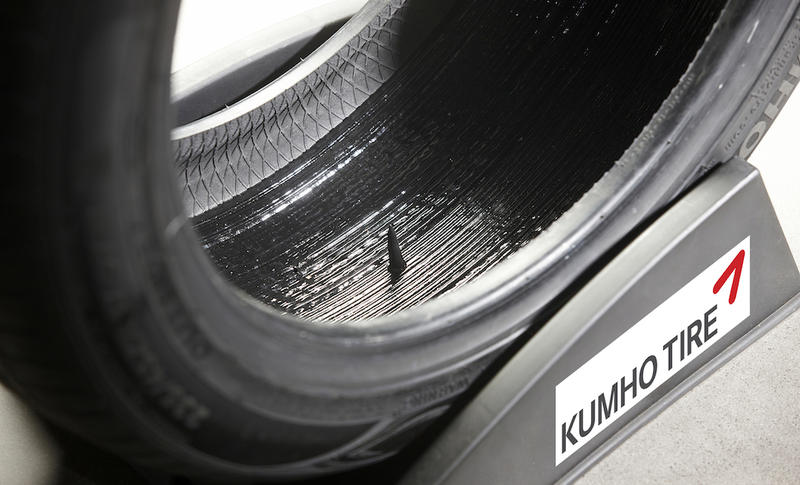 Kumho Self-Sealing Tyre, Foto: Kumho