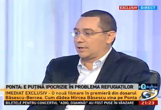 Victor Ponta, Foto: captura Antena 3