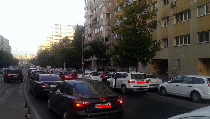 Trafic sufocant in Bucuresti, Foto: Hotnews