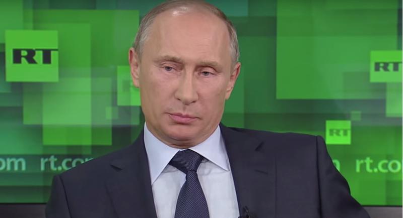 Putin la televiziunea RT, Foto: Captura YouTube