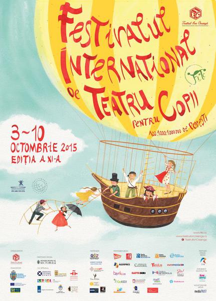 Afis FITC 2015, Foto: Teatrul Ion Creanga