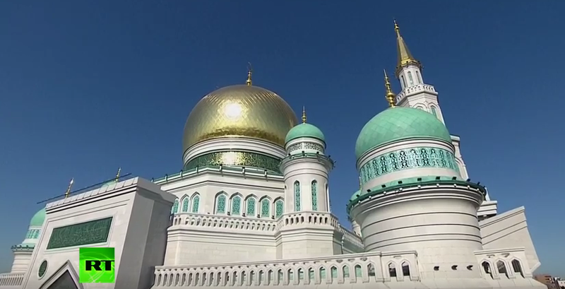 Marea Moschee din Moscova, Foto: Captura YouTube
