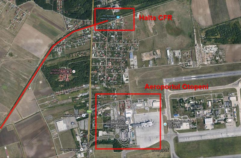 Calea ferata si Aeroportul Otopeni, Foto: Hotnews