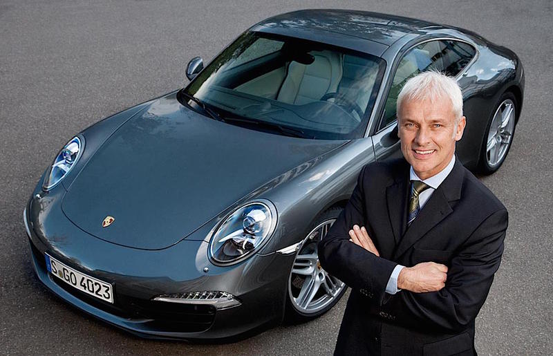 Matthias Muller, Foto: Porsche
