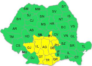 avertizare meteo, Foto: ANM