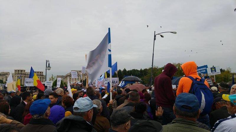 Miting PNL - ziua motiunii impotriva lui Ponta, Foto: Hotnews