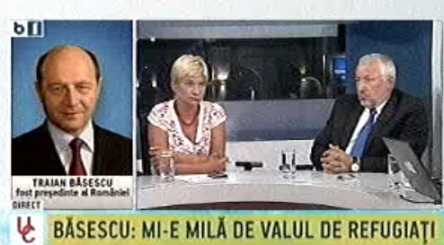 Traian Basescu, Foto: captura B1 TV