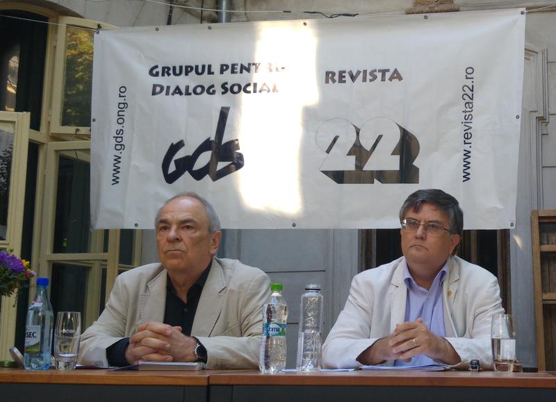 Gabriel Liiceanu si Mircea Dumitru, Foto: Hotnews