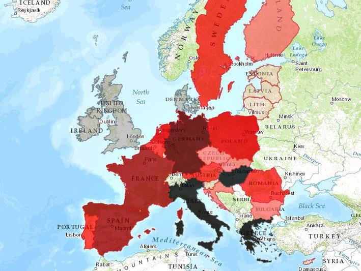 Cotele de refugiati in statele UE - propunerea CE sept 2015, Foto: Hotnews