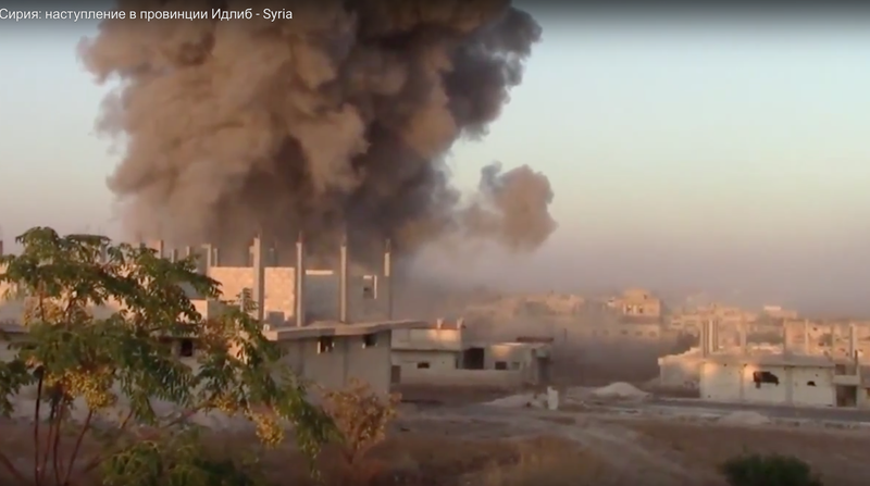 Asalt al armatei siriene si al aviatiei ruse asupra rebelilor din Idlib (foto arhiva), Foto: Captura YouTube
