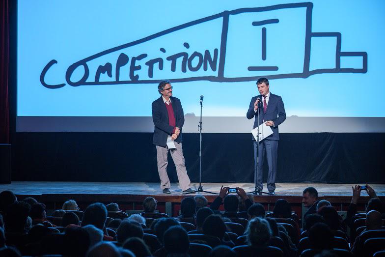 Thierry Garrel si Ionut Vulpescu la AFF 2015, Foto: Astra Film