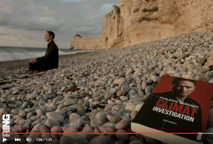 Phillipe Verdier, prezentandu-si cartea, Foto: Captura YouTube