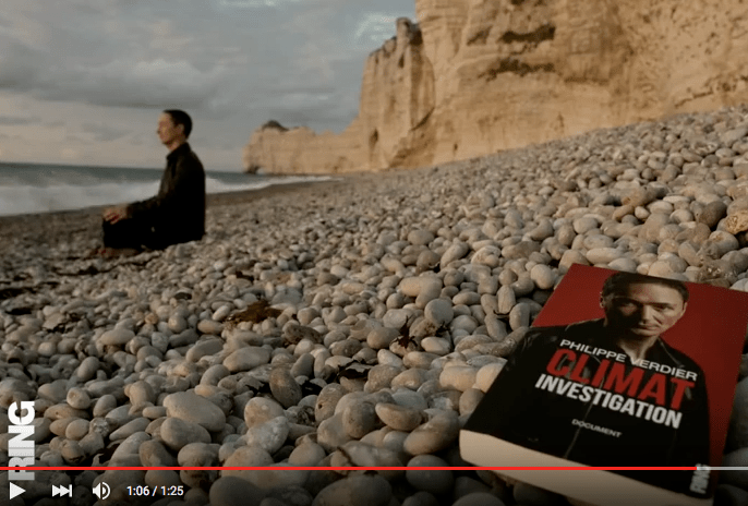 Phillipe Verdier, prezentandu-si cartea, Foto: Captura YouTube