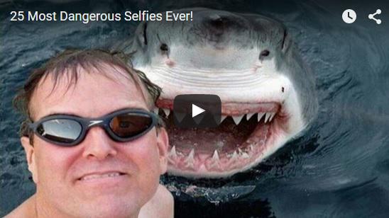Cele mai periculoase selfie-uri, Foto: Captura YouTube