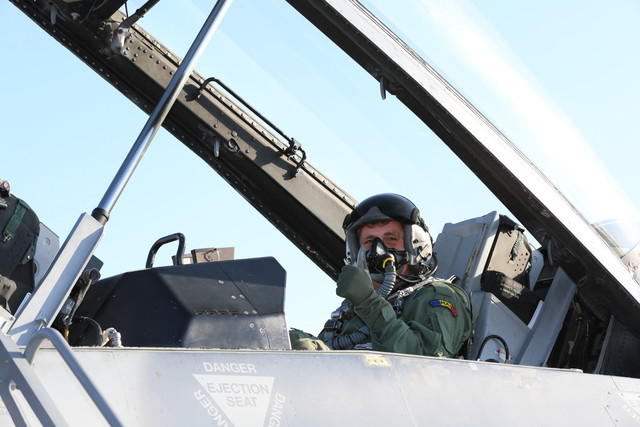 Mircea Dusa, la exercitiul romano-american DACIAN VIPER 2015, Foto: mapn.ro