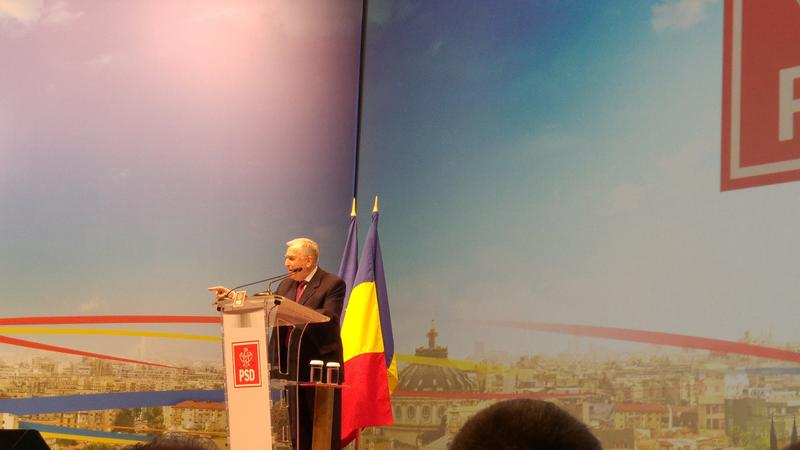 Ion Iliescu la Congresul PSD din 2015, Foto: Hotnews