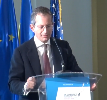 Anthony Luzzatto Gardner la "TTIP: Romania's Voice", Foto: Privesc.eu