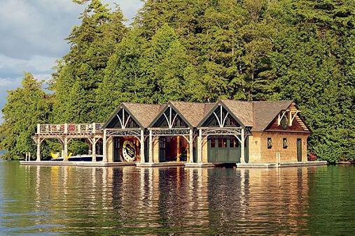 Cabana din Muntii Adirondack, Foto: architecturaldigest.com