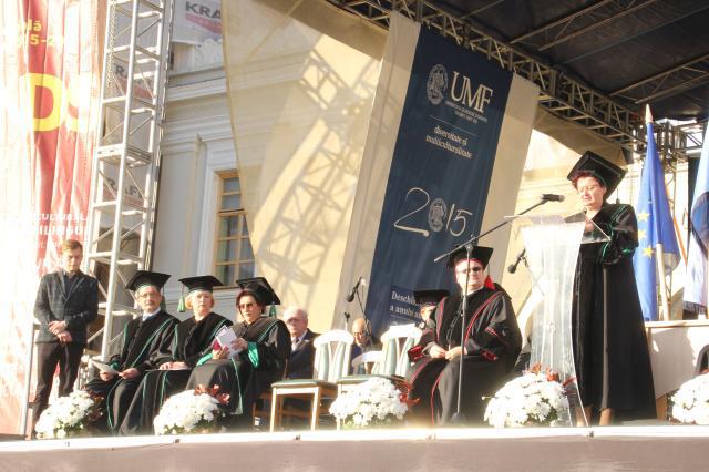 Universitatea de Medicina din Iasi, la deschiderea anului universitar, Foto: umfiasi.ro