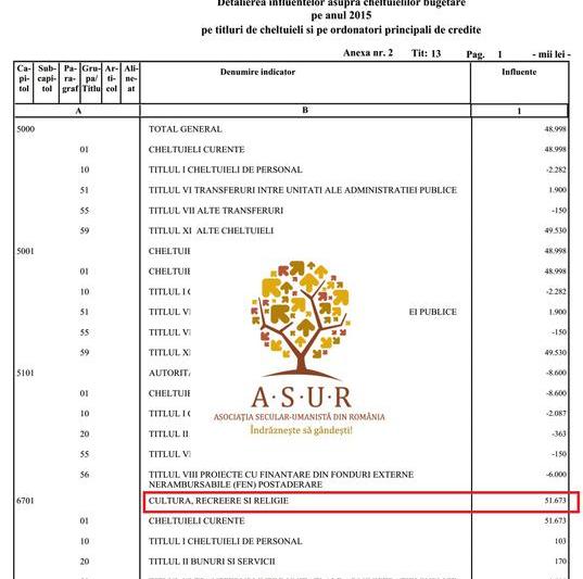 Rectificarea bugetara, Foto: ASUR
