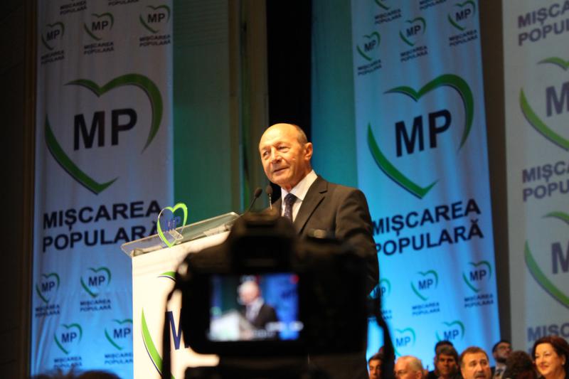 Traian Basescu la Congresul PMP, Foto: Mihai Ivascu / Hotnews.ro