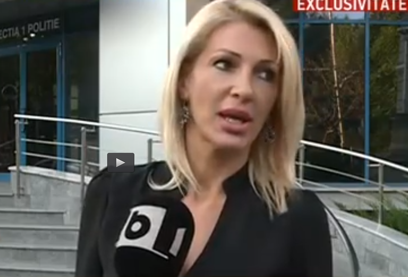 Alina Magureanu a depus plangeri impotriva familiei fostului sef SRI, Foto: captura B1 TV
