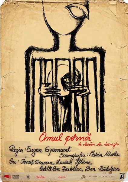 Omul perna, Foto: Afisul spectacolului