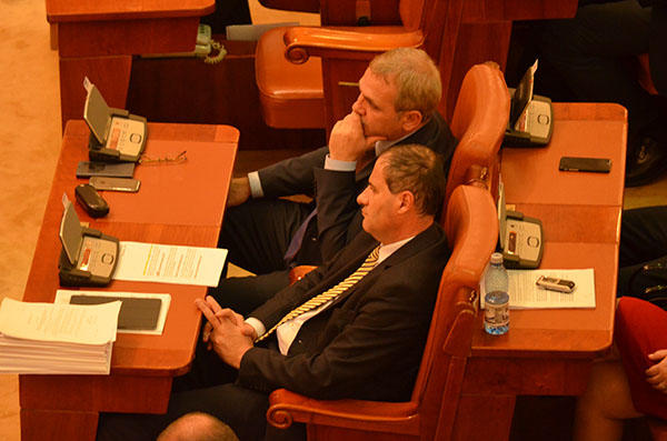 Liviu Dragnea in Parlament, Foto: Hotnews