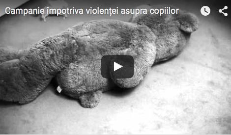 Campanie impotriva violentei asupra copiilor, Foto: Captura YouTube