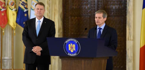 Klaus Iohannis si Dacian Ciolos, Foto: Agerpres