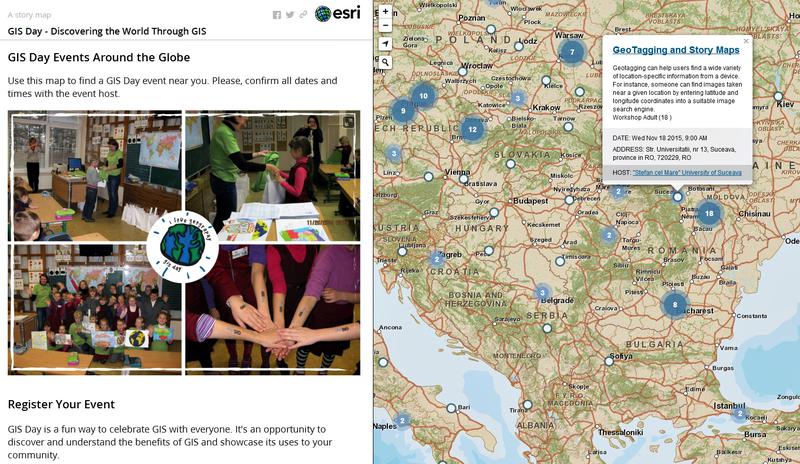 GIS Day, in Romania si in lume, Foto: Esri