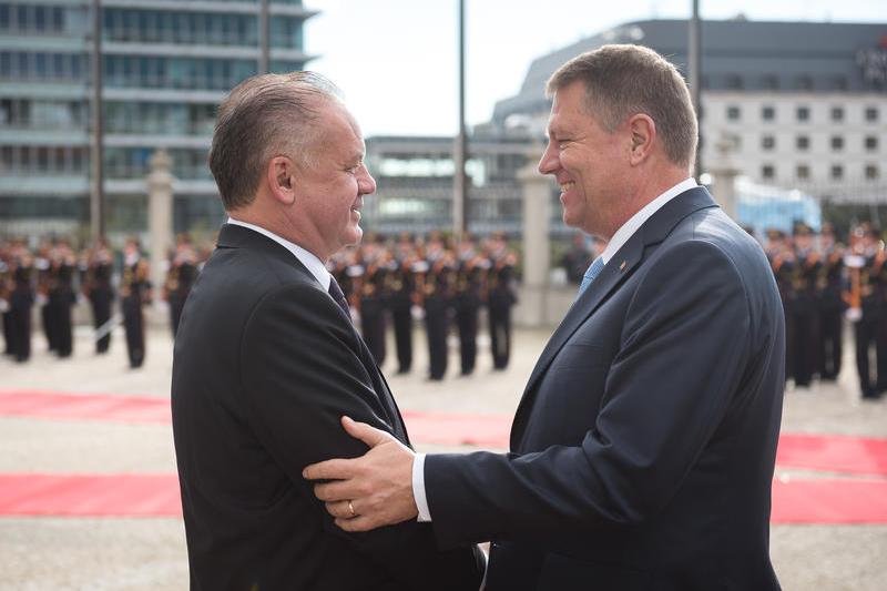 Andrej Kiska si Klaus Iohannis, Foto: Presidency.ro