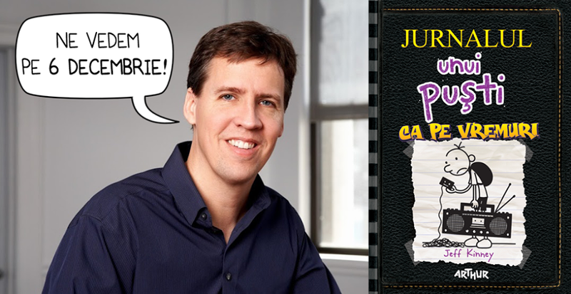 Jurnalul unui pusti, de Jeff Kinney, Foto: Editura Art