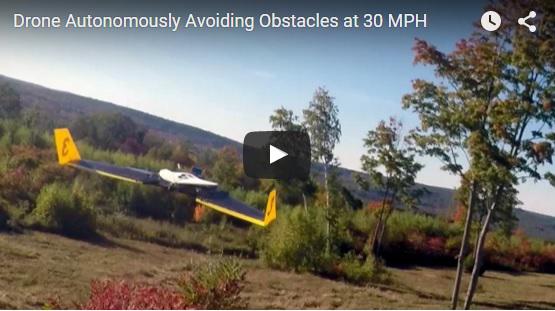 Drona care ocoleste in mod automat obstacolele, Foto: Captura YouTube