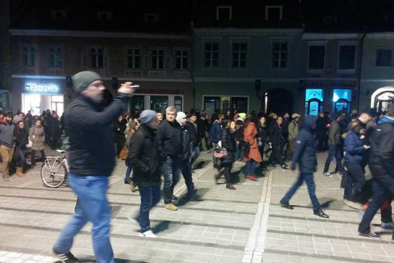 Proteste in Brasov, Foto: Europa FM