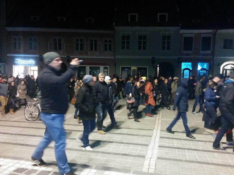 Proteste in Brasov, Foto: Europa FM