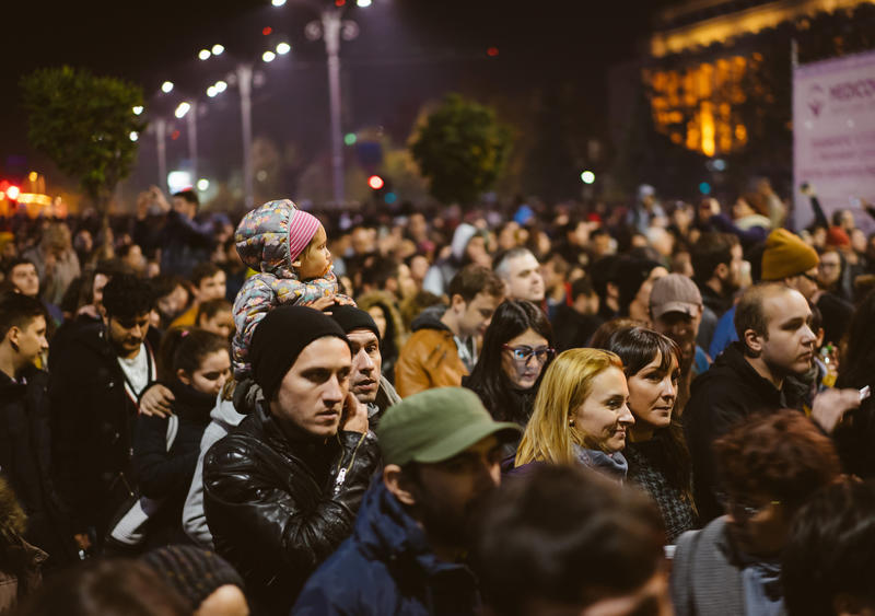 Protest Bucuresti, Foto: Denis Malciu