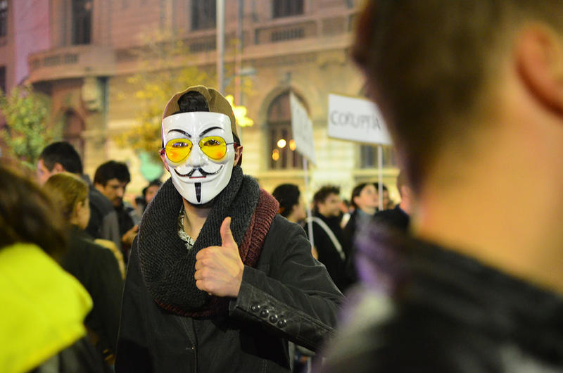 Anonymous, Foto: Adina Florea/Hotnews