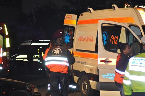 Ambulante la tragedia din Colectiv, Foto: Hotnews